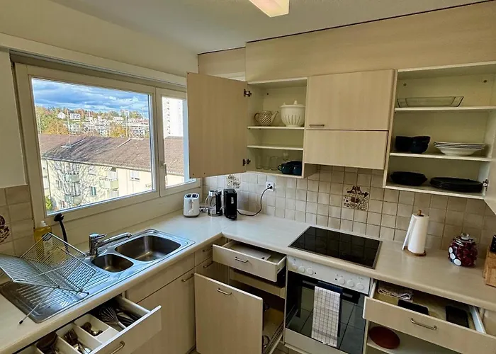 Simple And Warm On Koeschenruetistrasse Lägenhet